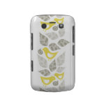 yellow birds singing of love with gray leaves casemate cases