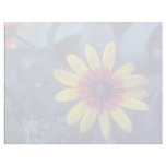 yellow Black Eyed Susan (Rudbeckia Hirta) flowers Customized Letterhead