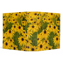 Yellow Black Eyed Susans Binder