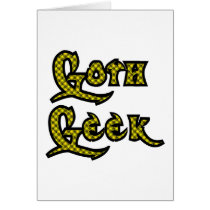 Yellow Black Sun Goth Geek cards