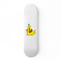Yellow Blob Alien Skate Decks