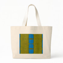 yellow blue abstract bags