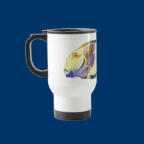 Yellow/Blue Fish Mugs and Drinkware