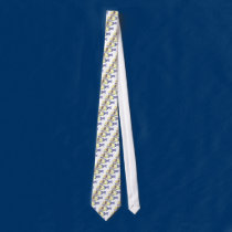 Yellow/Blue Fish Tie ties