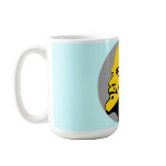 "Yellow &amp; Blue Lenin with Headphones" Classic Mug