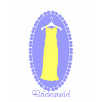 Yellow Bridesmaid Dress t-shirts