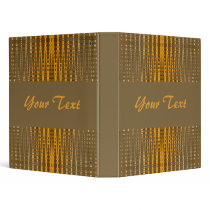 yellow brown glow binders by DonnaGraysonAbstract yellow brown glow binders