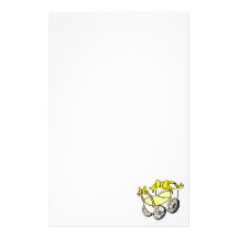 Yellow Buggy Stationery Paper