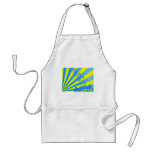 Yellow Burst Aprons