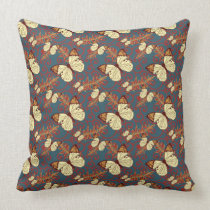 Yellow Butterflies American MoJo Pillow