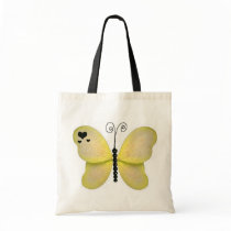 Yellow Butterfly Bag