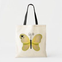 Yellow Butterfly Bag