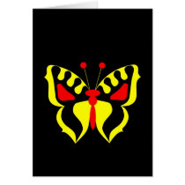 Yellow Butterfly Cards