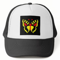 Yellow Butterfly Hats