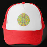 "Yellow Butterfly Mandala" hats
