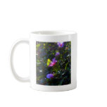 Yellow Butterfly on Pink Rose of Sharon Coffee Mugs