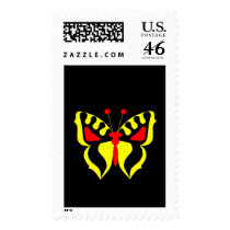 Yellow Butterfly Postage