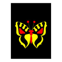 Yellow Butterfly posters