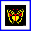 Yellow Butterfly posters