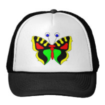 Yellow Butterfly hats