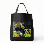 Yellow Butterfly Upclose Tote Bag