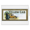 Yellow Cab cards by vintagegiftmall Yellow Cab cards