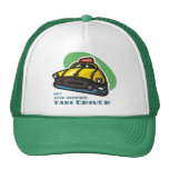 Yellow cab cartoon: Not your average taxi driver hats