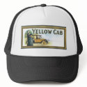 Yellow Cab hats by vintagegiftmall Yellow Cab hats