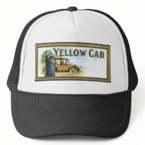 Yellow Cab hats by vintagegiftmall Yellow Cab hats