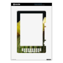Yellow Cactus Flower Skin For The Kindle