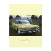Yellow Cadillac Postcards