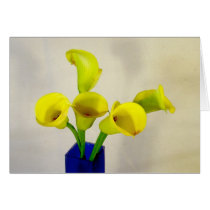 Yellow Calla Lillies cards by deegolden Yellow Calla Lillies cards