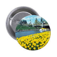 yellow Canadian Tulip Festival, Rideau Canal, Otta Pins