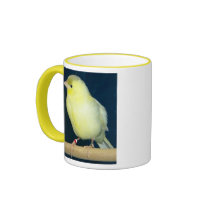 Yellow Canary Mug by foothillsmkt Yellow Canary Mug