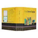 Yellow Cancer Feel Better Binder