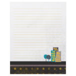 Yellow Cancer Feel Better Binder Lined Flyers