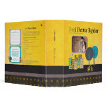 Yellow Cancer Photo Feel Better Binder