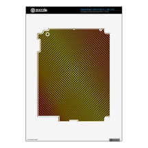 yellow carbon fiber vo.1 iPad 3 skins