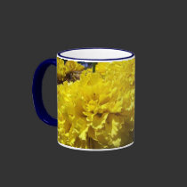 Yellow Carnations mugs