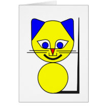 Yellow Cat cards by lonvig Yellow Cat cards