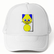 Yellow Cat hats by lonvig Yellow Cat hats