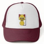 Yellow Cat Trucker Hats