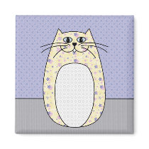 'Yellow Cat' Magnet