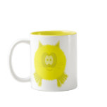 Yellow Cat Pom Pom Pal Mug