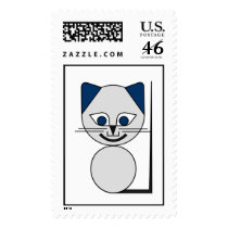 Yellow Cat postage