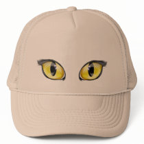 Yellow Cats Eyes Hat