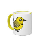 Yellow Chat Ringer Mug