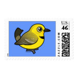 Yellow Chat Stamp
