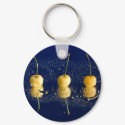 yellow cherries_4 keychains