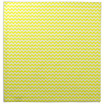 Yellow Chevron Napkins